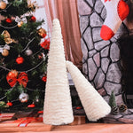 Tabletop Christmas Tree Soft Textured Fabric Lightweight & Sturdy