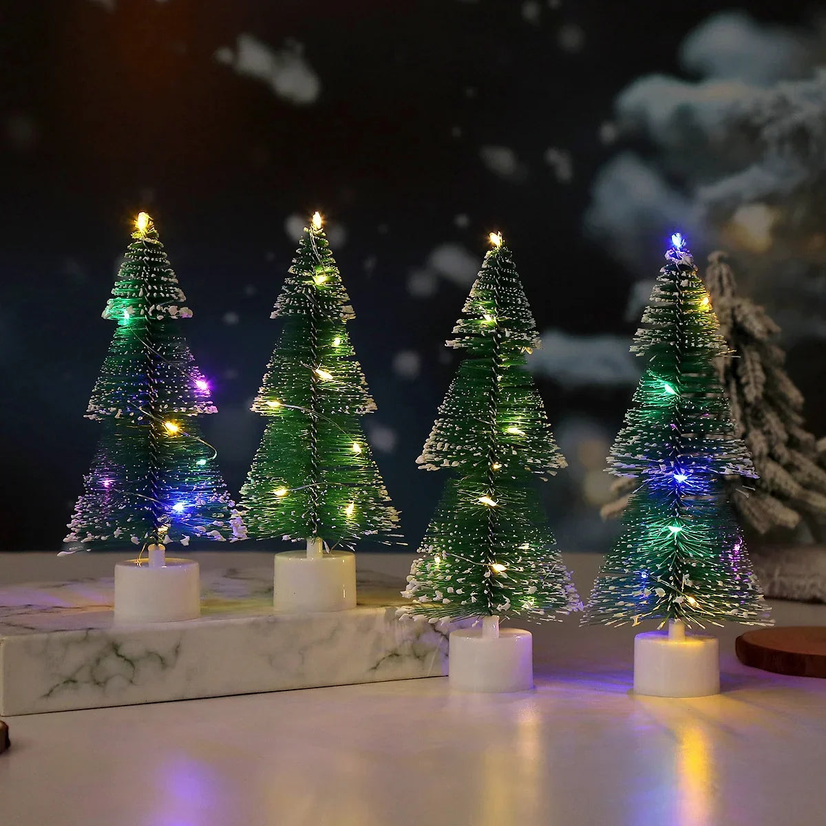 Tabletop Christmas Tree Warm LED & Energy-Efficient