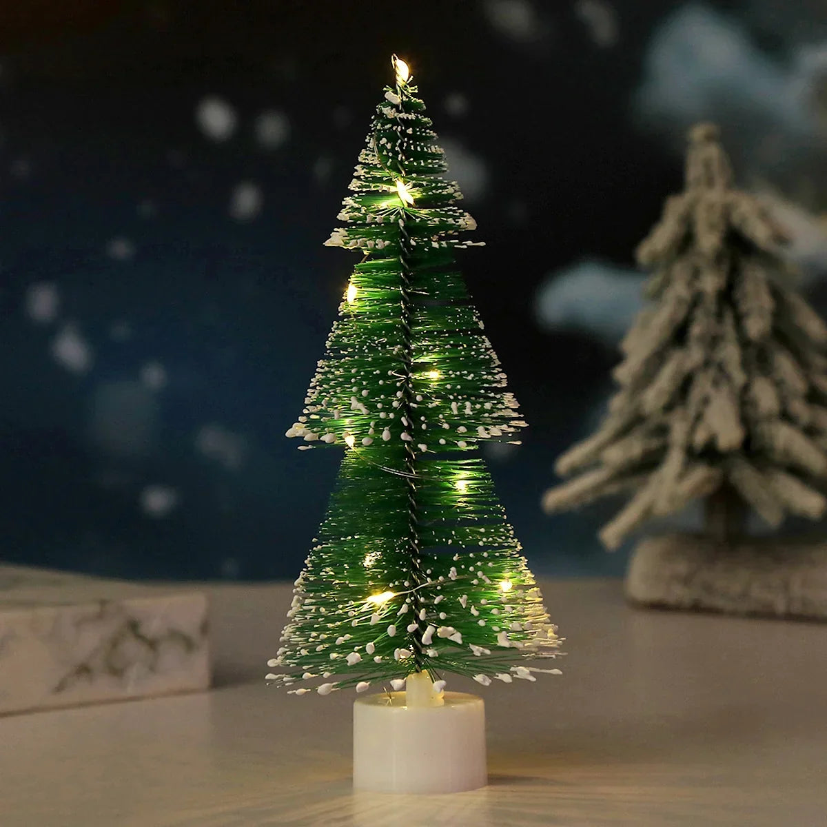 Tabletop Christmas Tree Warm LED & Energy-Efficient
