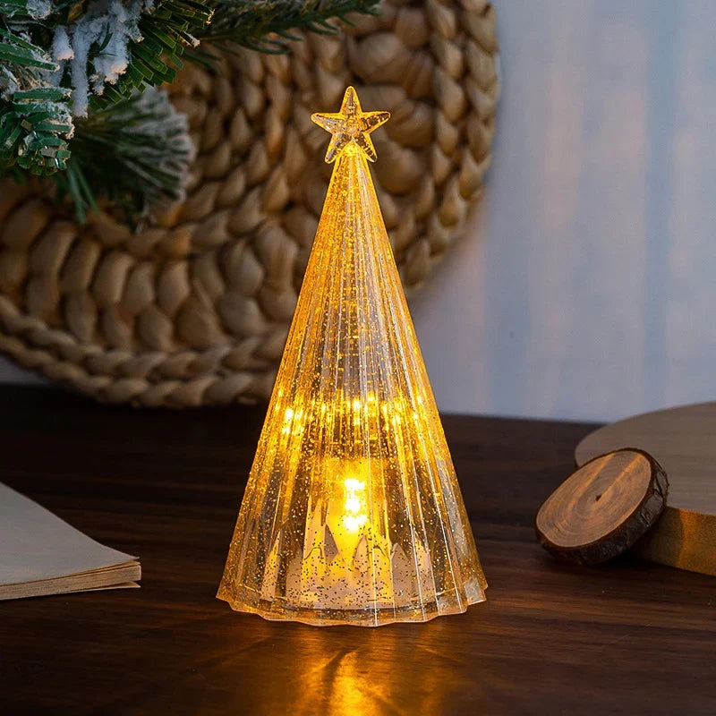 Tabletop Christmas Tree Warm White LED Battery-Free