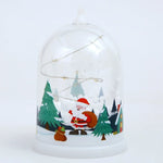 Tabletop Decoration Glass Dome Warm White LED