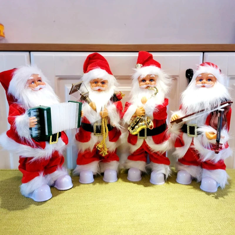 Tabletop Figurines Musical Set of 4 Fiberglass