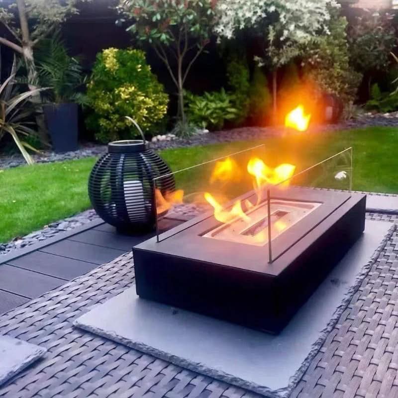 Tabletop Fireplace Bioethanol Portable Indoor & Outdoor