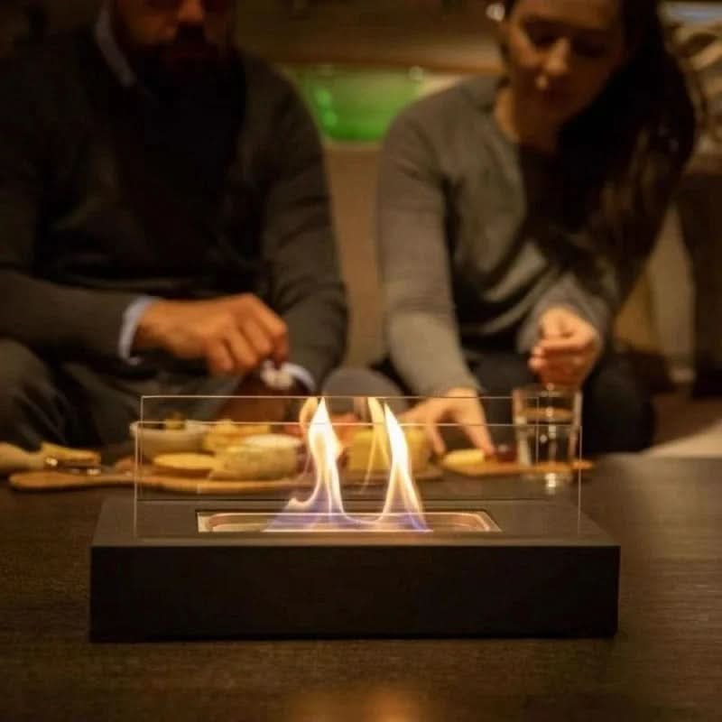 Tabletop Fireplace Bioethanol Portable Indoor & Outdoor