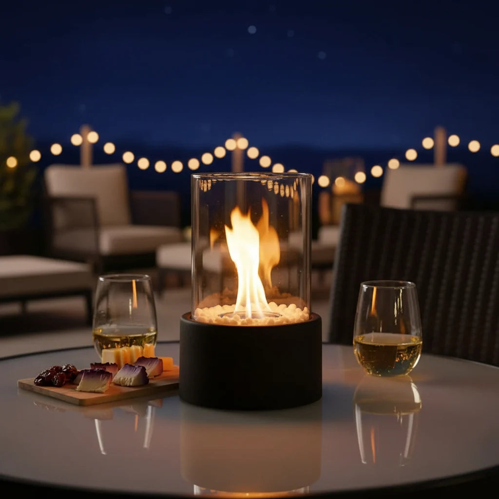 Tabletop Fireplace Bioethanol Smokeless Portable
