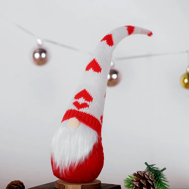 Tabletop Gnome Knitted Hat & Plush Beard