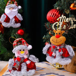 Tabletop Reindeer Decoration Felt & Plush No Assembly