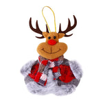 Tabletop Reindeer Decoration Felt & Plush No Assembly