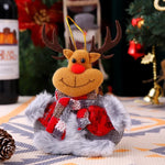 Tabletop Reindeer Decoration Felt & Plush No Assembly