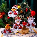 Tabletop Reindeer Figure Felt & Plush Centerpiece
