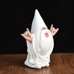 Tabletop Santa Figurine Witty Sign Durable Indoor & Outdoor