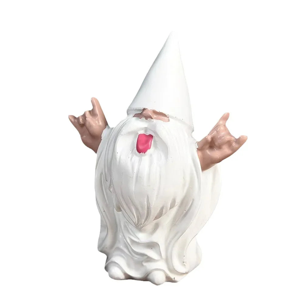 Tabletop Santa Figurine Witty Sign Durable Indoor & Outdoor
