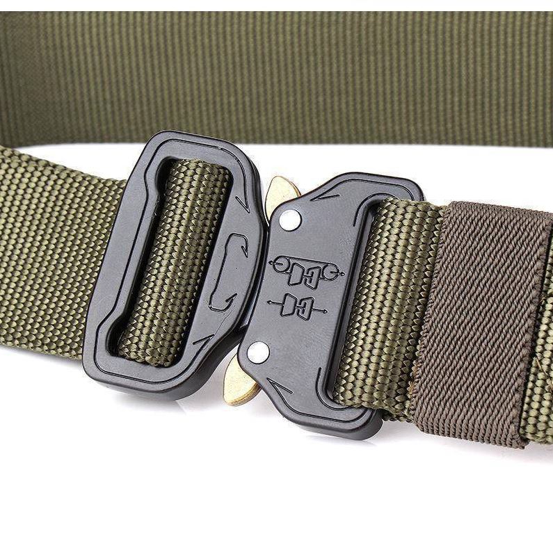 Tactical Belt 1000D Nylon Quick-Release Metal Buckle
