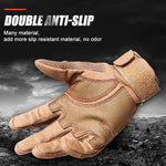 Tactical Gloves Half-Finger Reinforced Knuckles Microfiber