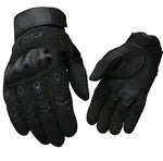 Tactical Gloves Half-Finger Reinforced Knuckles Microfiber