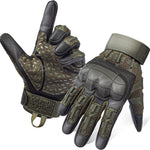 Tactical Gloves Military-Grade TPR Knuckle Protection & Reinforced Palm
