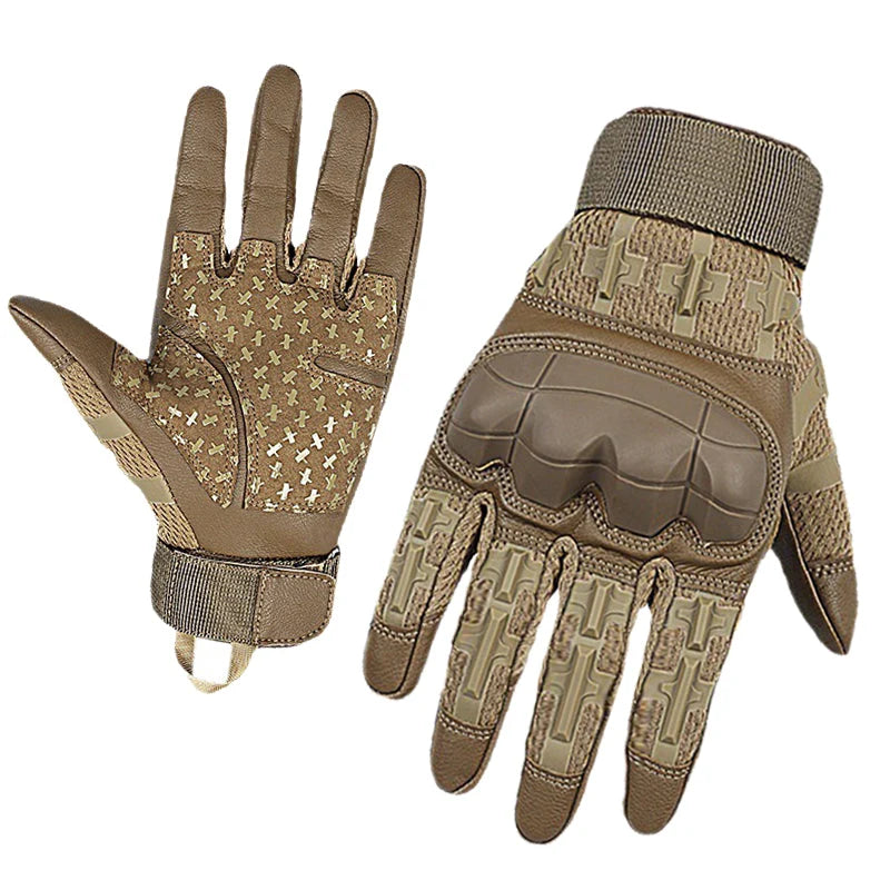 Tactical Gloves Military-Grade TPR Knuckle Protection & Reinforced Palm