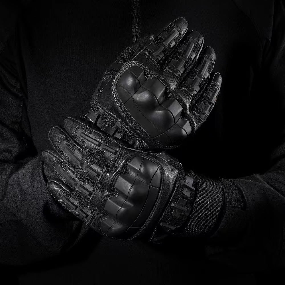 Tactical Gloves Military-Grade TPR Knuckle Protection & Reinforced Palm