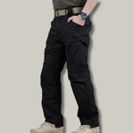 Tactical Hiking Trousers Water-Resistant Gusseted Crotch & Multiple Pockets