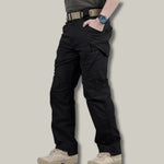 Tactical Hiking Trousers Water-Resistant Zipper & Velcro Pockets