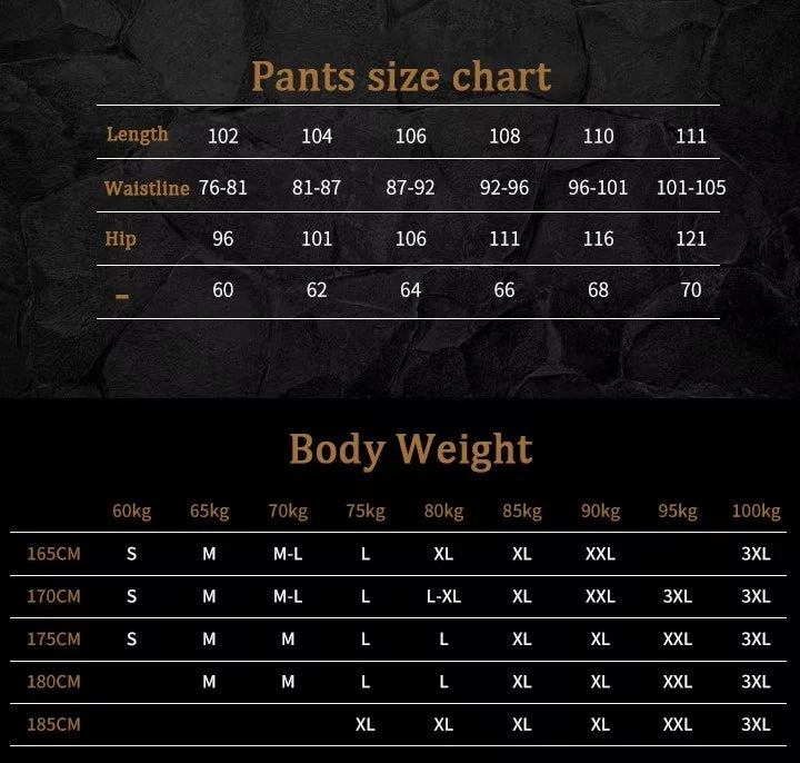 Tactical Hiking Trousers Water-Resistant Zipper & Velcro Pockets
