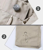 Tactical Hiking Trousers Water-Resistant Zipper & Velcro Pockets