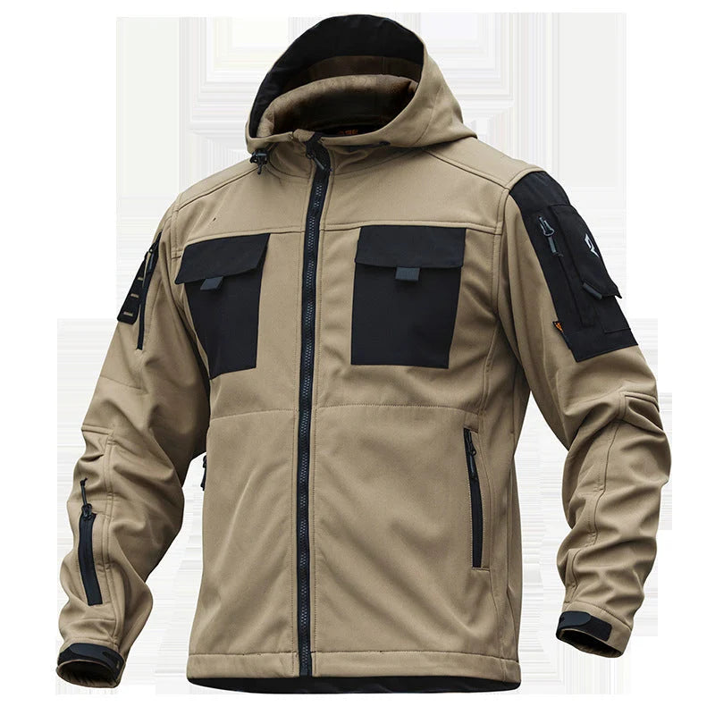 Tactical Jacket 5-in-1 Waterproof & Breathable Reinforced Elbows