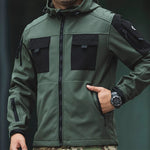 Tactical Jacket 5-in-1 Waterproof & Windproof Stretch Nylon