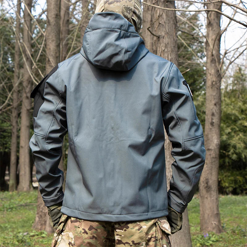 Tactical Jacket 5-in-1 Waterproof & Windproof Stretch Nylon