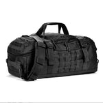 Tactical Travel Bag Weather-Resistant Multiple Pockets Padded Handles