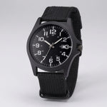Tactical Watch Glow-in-the-Dark Hands 164-Foot Water-Resistant