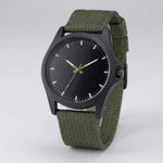 Tactical Watch Glow-in-the-Dark Hands 164-Foot Water-Resistant