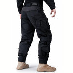 Tactical Work Pants 10 Pockets Reinforced Knees Removable Knee Pads
