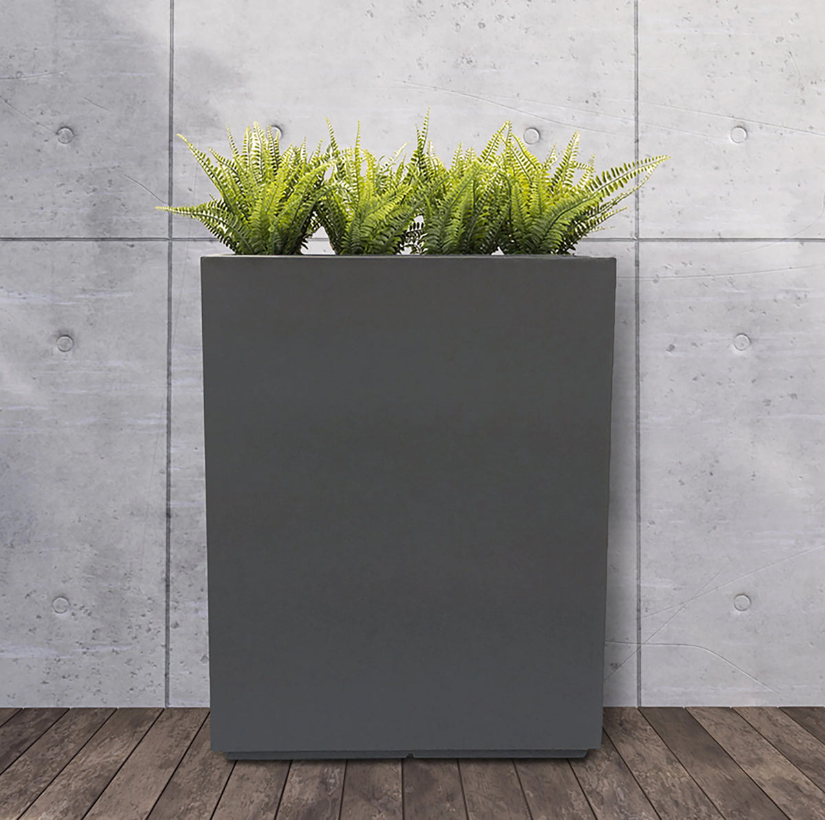 Tall Planter Box Fiberglass Privacy Divider Indoor & Outdoor Use