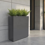 Tall Planter Box Fiberglass Privacy Divider Indoor & Outdoor Use