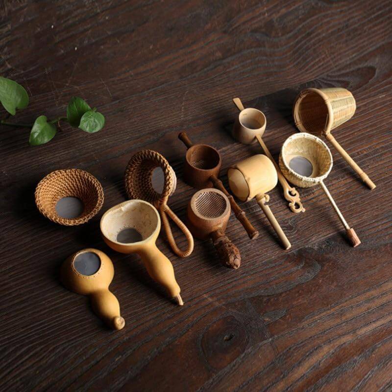 Tea Filter Bamboo & Rattan Japanese Style
