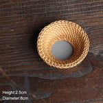 Tea Filter Bamboo & Rattan Japanese Style