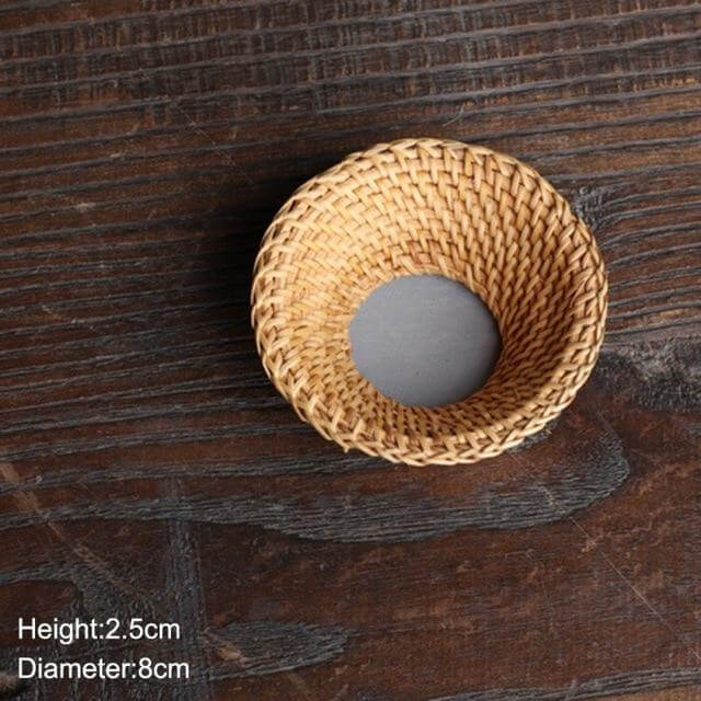 Tea Filter Bamboo & Rattan Japanese Style