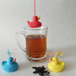 Tea Infuser Duck-Shaped BPA-Free Silicone Dishwasher-Safe
