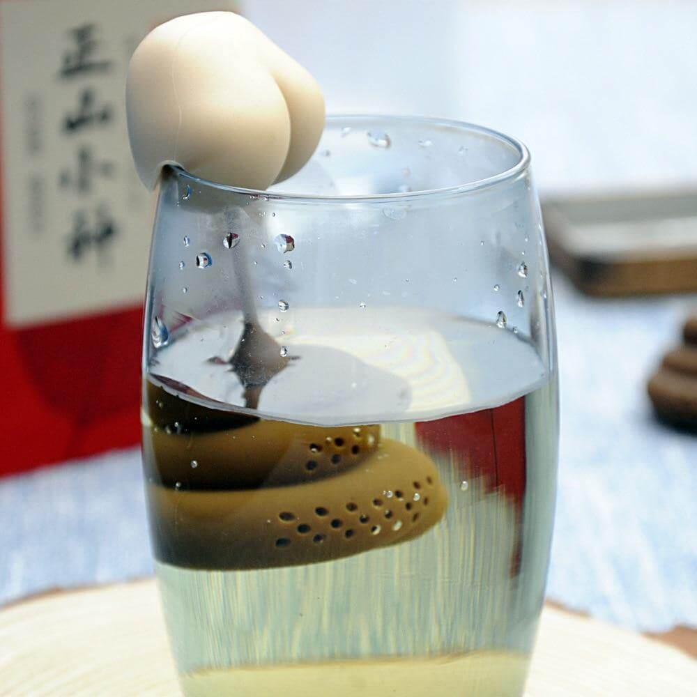 Tea Infuser Food-Grade Silicone Dishwasher-Safe