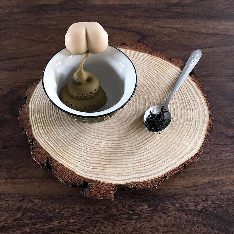 Tea Infuser Food-Grade Silicone Dishwasher-Safe