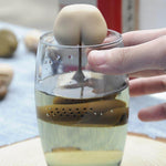 Tea Infuser Food-Grade Silicone Dishwasher-Safe