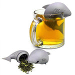 Tea Infuser Loose Leaf Shark-Shaped Food-Grade Silicone