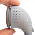 Tea Infuser Loose Leaf Shark-Shaped Food-Grade Silicone