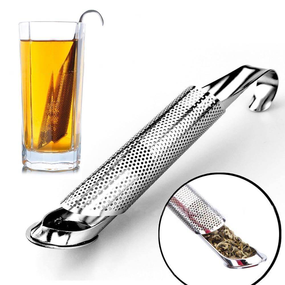 Tea Infuser Pipe-Shaped Stainless Steel