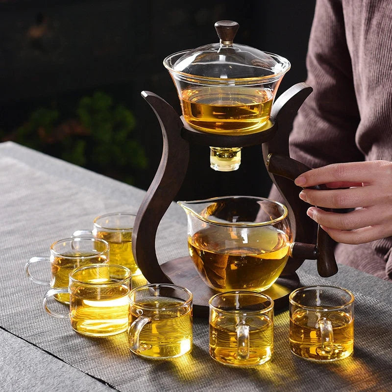 Tea Infuser Set Glass Magnetic 350ml
