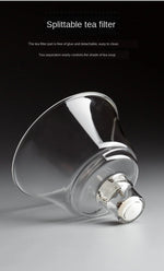 Tea Infuser Set Glass Magnetic 350ml