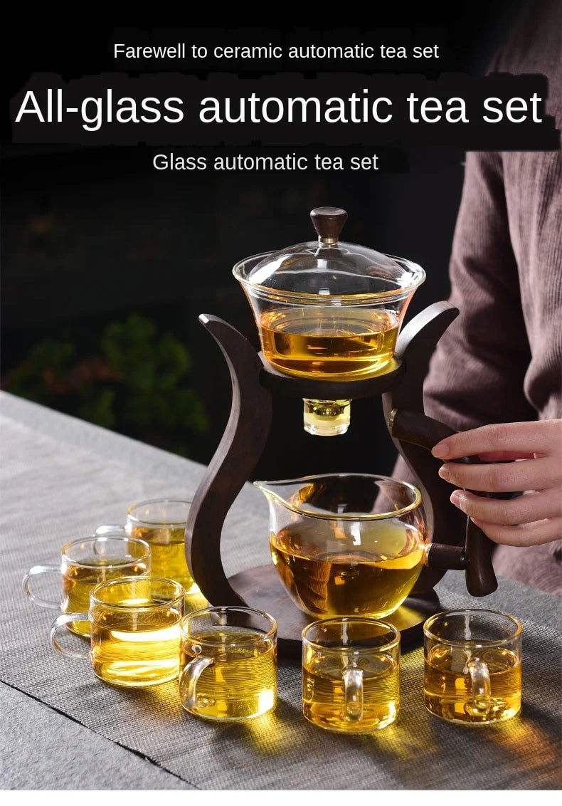 Tea Infuser Set Glass Magnetic 350ml