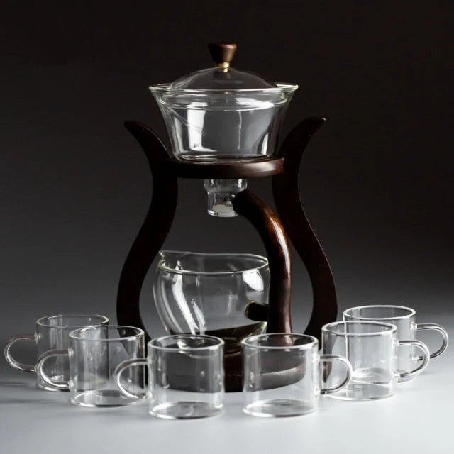 Tea Infuser Set Glass Magnetic 350ml