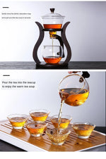 Tea Infuser Set Glass Magnetic 350ml